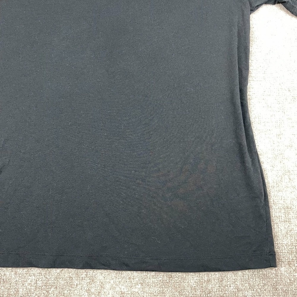 Rvca Sport T Shirt Mens 2XL Black Va Logo Graphic Print Crew Neck Regular Fit - Picture 6 of 11